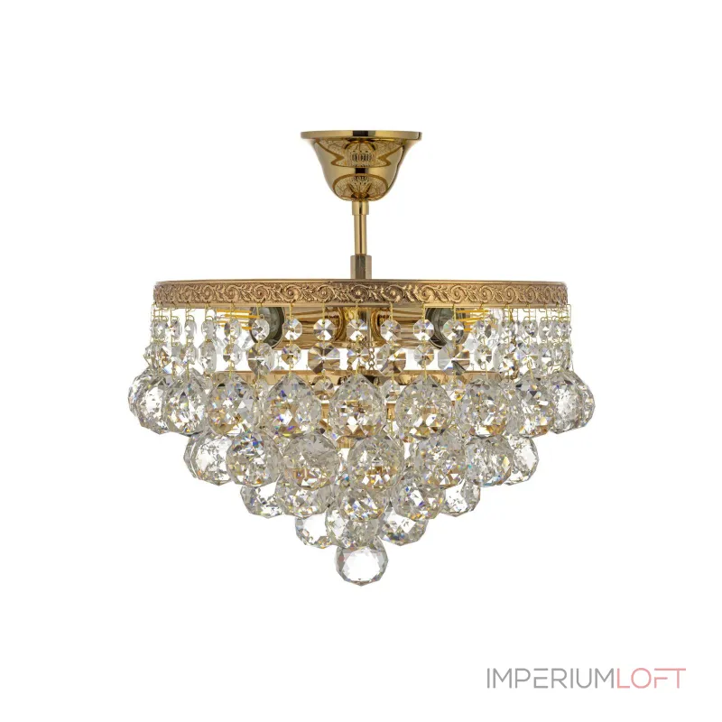 Потолочная люстра Arti Lampadari Castellana Gold Castellana E 1.3.30.501 G от ImperiumLoft Потолочная люстра Arti Lampadari Castellana Gold Castellana E 1.3.30.501 G от ImperiumLoft