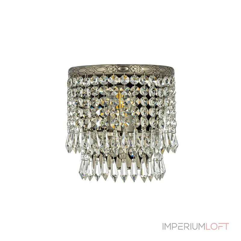 Настенный светильник Arti Lampadari Nonna Nickel Nonna E 2.10.501 N от ImperiumLoft Настенный светильник Arti Lampadari Nonna Nickel Nonna E 2.10.501 N от ImperiumLoft