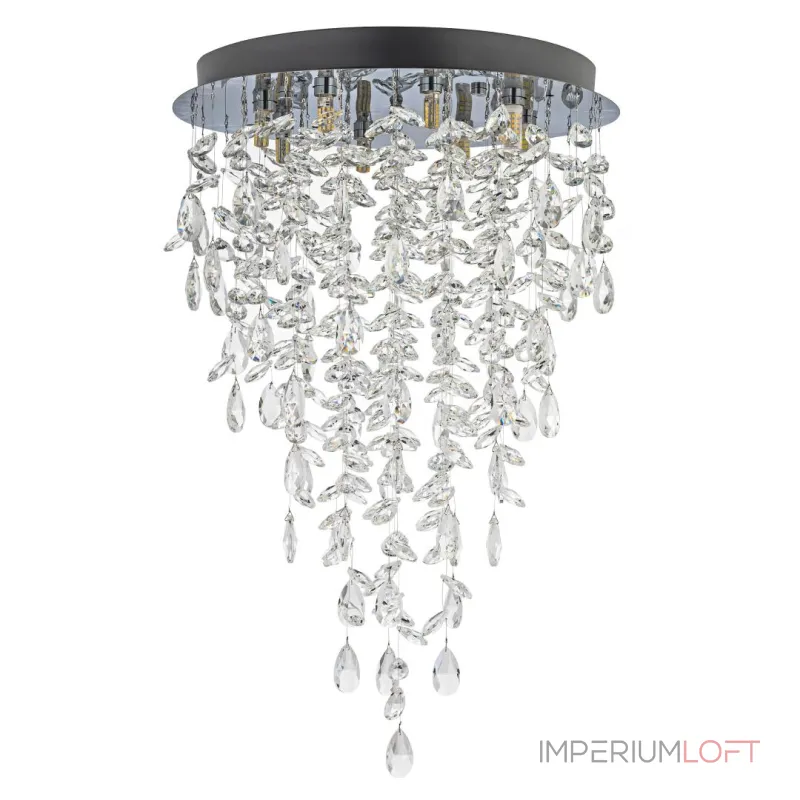 Люстра потолочная Arti Lampadari Flusso Nickel Flusso H 1.4.45.638 N от ImperiumLoft Люстра потолочная Arti Lampadari Flusso Nickel Flusso H 1.4.45.638 N от ImperiumLoft