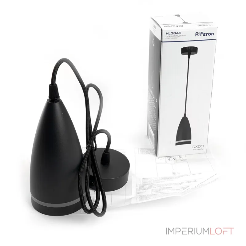 Подвесной светильник Feron HL3648 GX53 IP20 15W