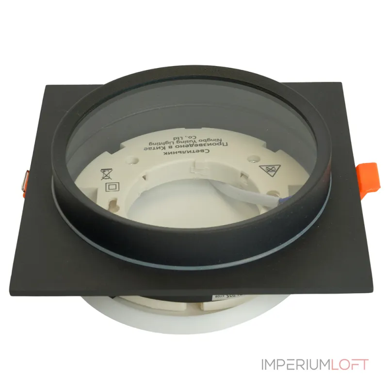 Светильник потолочный встраиваемый Feron DL705 GX70 IP44 25W от ImperiumLoft