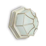 Накладной светильник Feron Аликанте 11652 Цвет арматуры золото Цвет плафонов разноцветный от ImperiumLoft