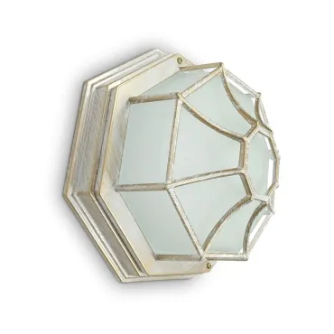 Накладной светильник Feron Аликанте 11652 Цвет арматуры золото Цвет плафонов разноцветный