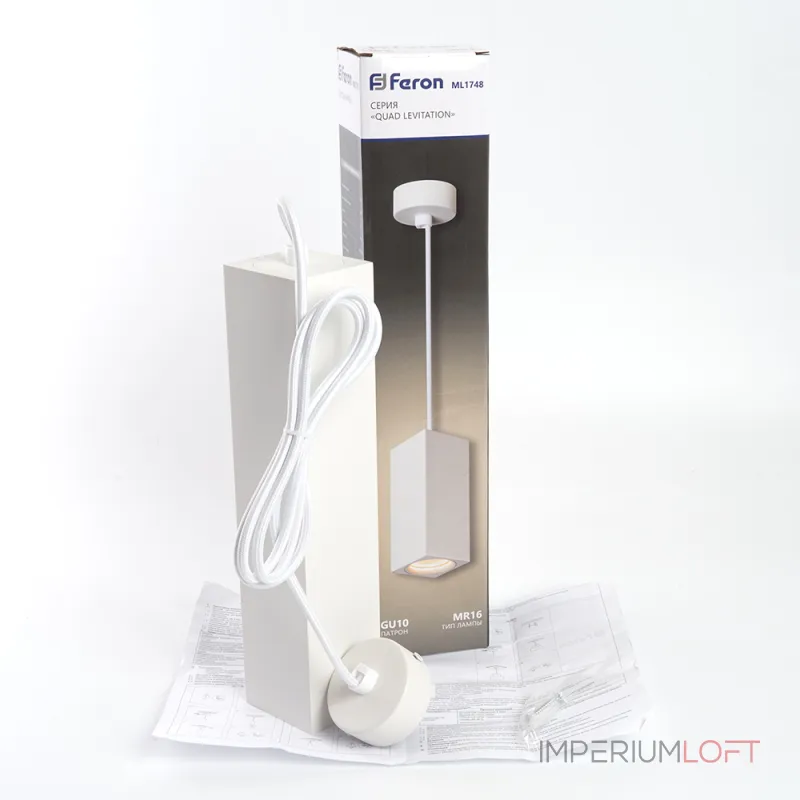 Подвесной светильник Feron ML1748 GU10 IP20 35W