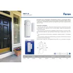 Звонок беспроводной Feron Saffit 007-D 23602 от ImperiumLoft