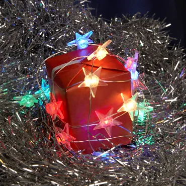 Гирлянда линейная FERON CL572 50LED (мультиколор) 45м+15м IP20 18W 41649