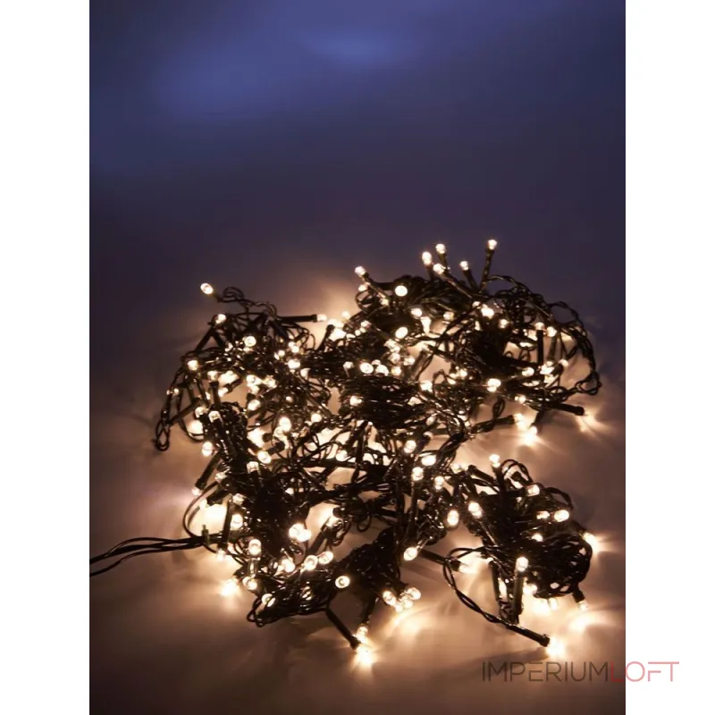 Гирлянда Супернить Feron CL91 32374 Цвет арматуры латунь Цвет плафонов белый от ImperiumLoft