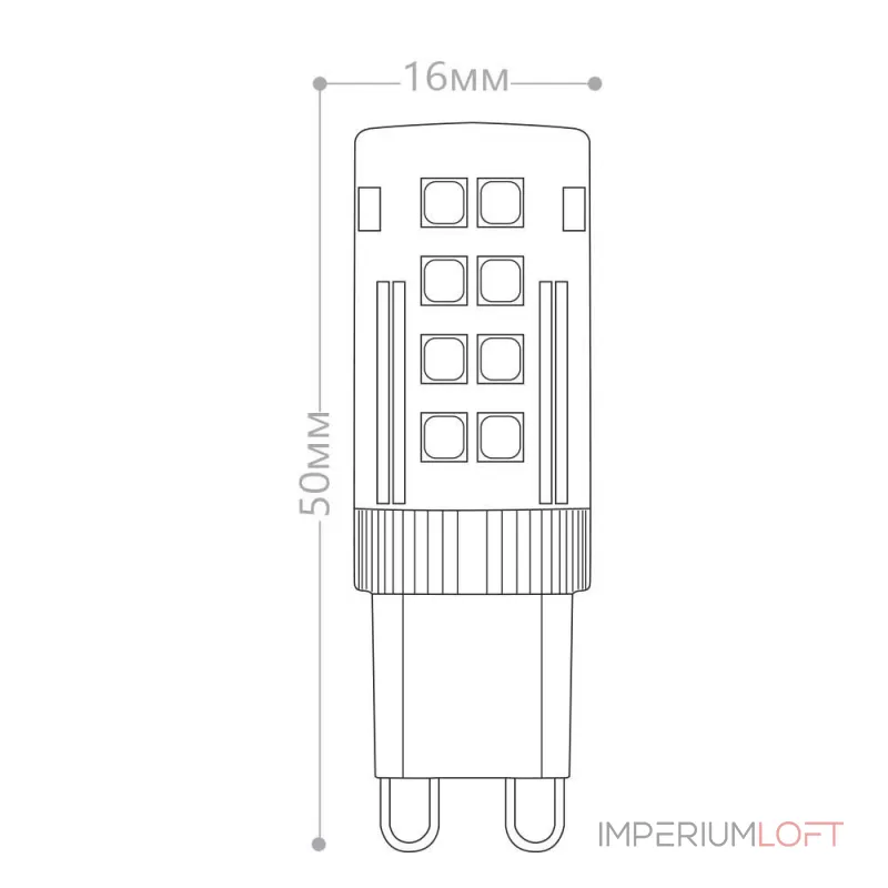 Лампа светодиодная Feron LB-432 G9 5W 175-265V 6400K 25771 от ImperiumLoft Лампа светодиодная Feron LB-432 G9 5W 175-265V 6400K 25771 от ImperiumLoft