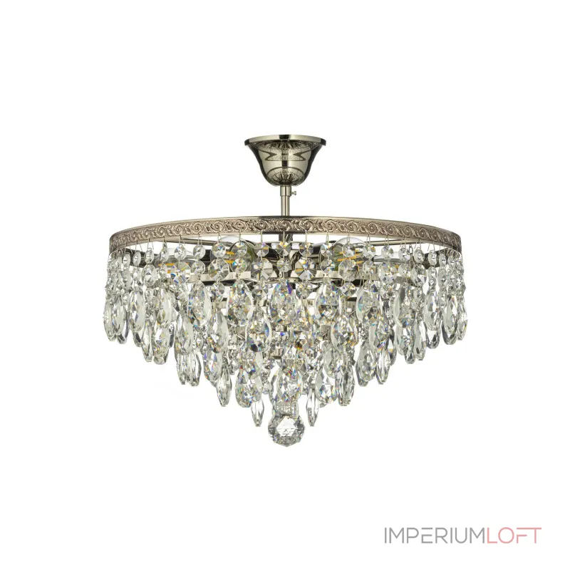 Потолочная люстра Arti Lampadari Castellana Nickel Castellana E 1.3.38.601 N от ImperiumLoft Потолочная люстра Arti Lampadari Castellana Nickel Castellana E 1.3.38.601 N от ImperiumLoft