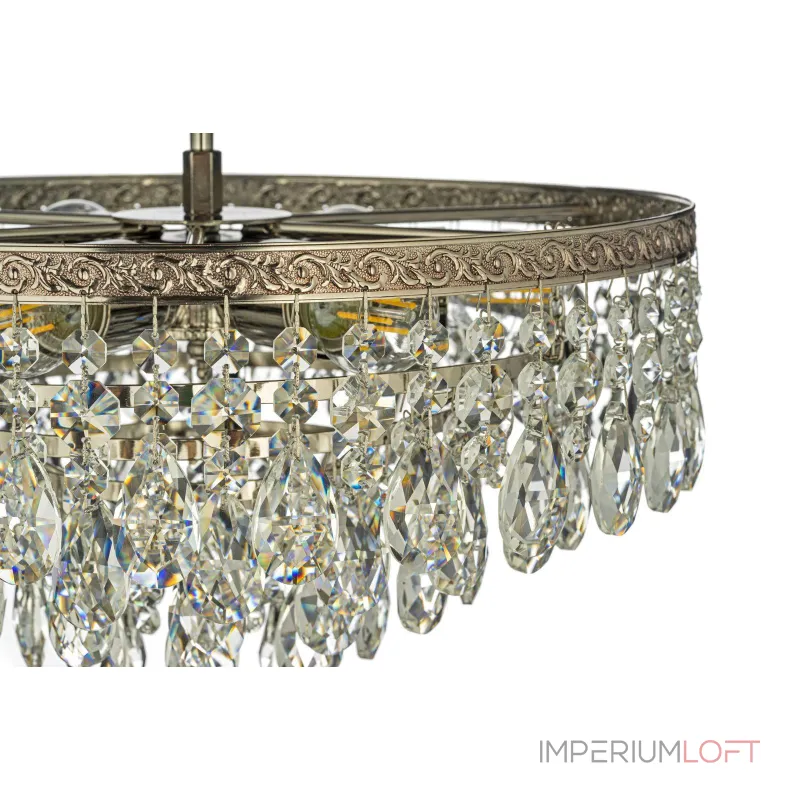 Потолочная люстра Arti Lampadari Castellana Nickel Castellana E 1.3.38.601 N от ImperiumLoft Потолочная люстра Arti Lampadari Castellana Nickel Castellana E 1.3.38.601 N от ImperiumLoft