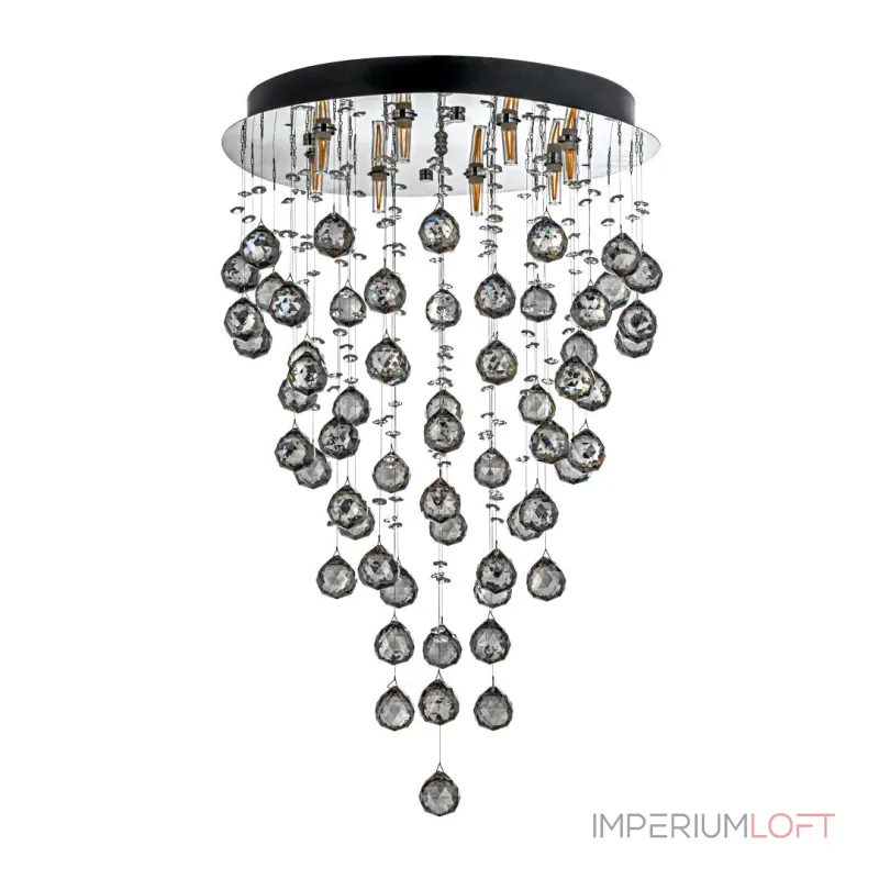 Люстра потолочная Arti Lampadari Flusso Nickel Flusso H 1.4.45.617 N от ImperiumLoft Люстра потолочная Arti Lampadari Flusso Nickel Flusso H 1.4.45.617 N от ImperiumLoft