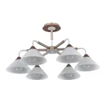 Потолочная люстра Arti Lampadari Ribera Ribera E 1.1.6 CW от ImperiumLoft