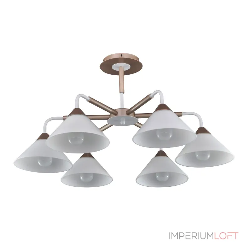 Потолочная люстра Arti Lampadari Ribera Ribera E 1.1.6 CW от ImperiumLoft Потолочная люстра Arti Lampadari Ribera Ribera E 1.1.6 CW от ImperiumLoft