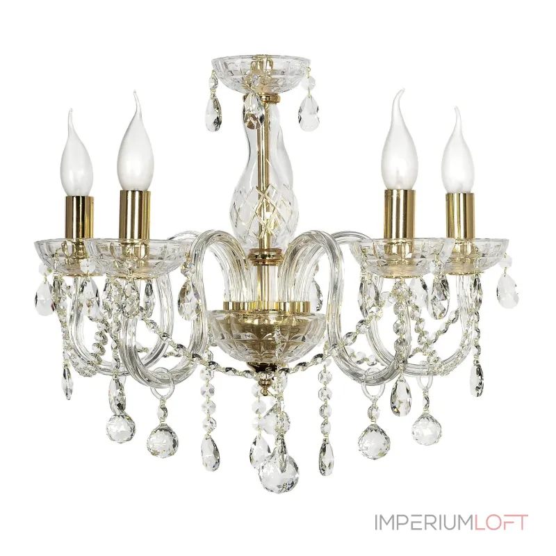 Подвесная люстра Arti Lampadari Lubrenze Gold Lubrenze E 1.1.5.600 G от ImperiumLoft Подвесная люстра Arti Lampadari Lubrenze Gold Lubrenze E 1.1.5.600 G от ImperiumLoft