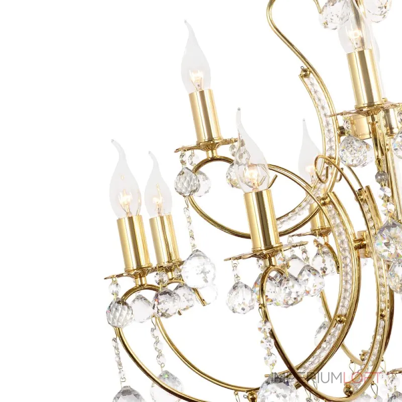 Подвесная люстра Arti Lampadari Romano Gold Romano E 1.1.12.600 G от ImperiumLoft