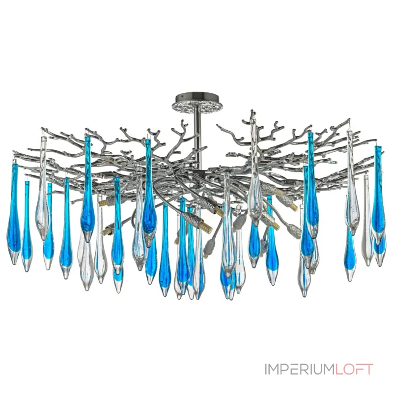 Люстра потолочная ' Dio D`arte Tavenna Nickel Tavenna H 1.3.100.178 N от ImperiumLoft