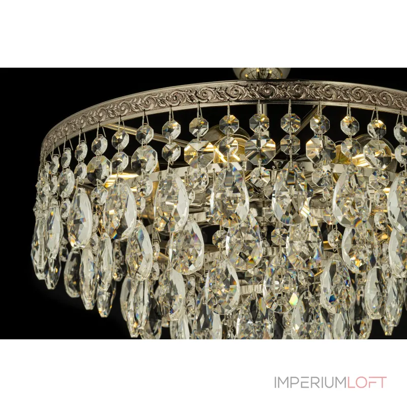 Потолочная люстра Arti Lampadari Castellana Nickel Castellana E 1.3.38.601 N от ImperiumLoft Потолочная люстра Arti Lampadari Castellana Nickel Castellana E 1.3.38.601 N от ImperiumLoft