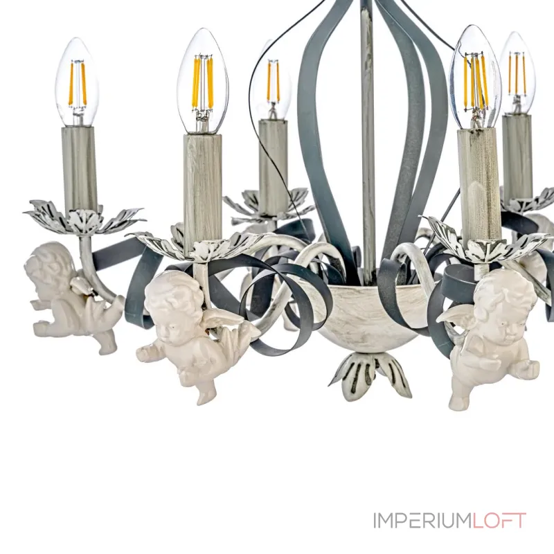 Подвесная люстра Arti Lampadari Surano Surano E 1.1.6 S от ImperiumLoft