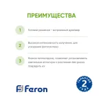 Светильник для растений Feron AL7002 41354 Цвет плафонов белый от ImperiumLoft