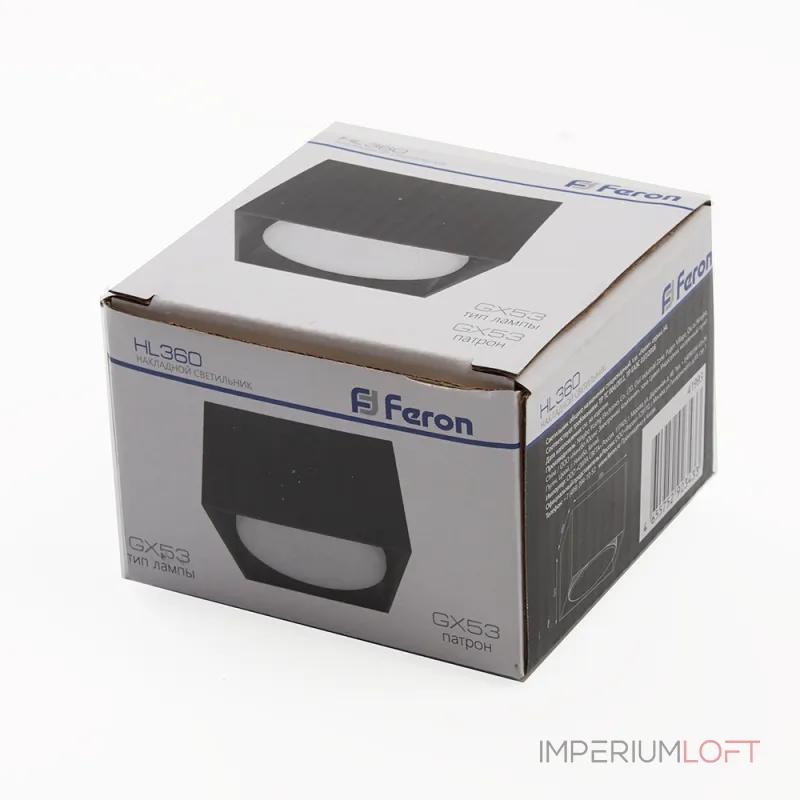 Светильник потолочный Feron HL360 GX53 IP20 12W от ImperiumLoft