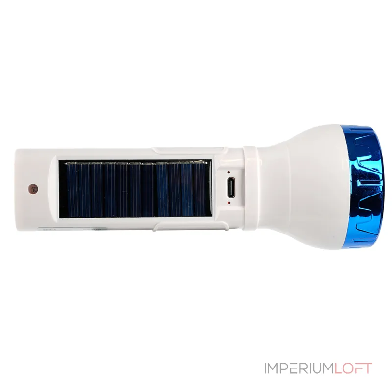 Фонарь ручной с солнечной батареей TYPE-C Feron 51735 от ImperiumLoft