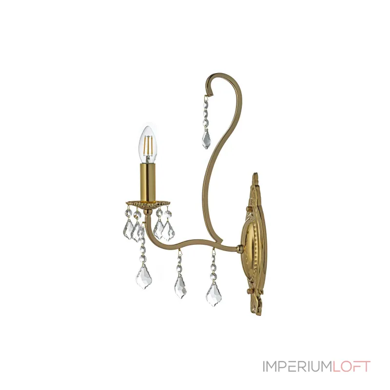 Бра Arti Lampadari Ercolano Gold Ercolano E 2.1.1.602 G от ImperiumLoft Бра Arti Lampadari Ercolano Gold Ercolano E 2.1.1.602 G от ImperiumLoft