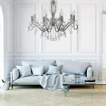 Подвесная люстра Arti Lampadari Vesuvio Nickel Vesuvio E 1.1.8.601 N от ImperiumLoft