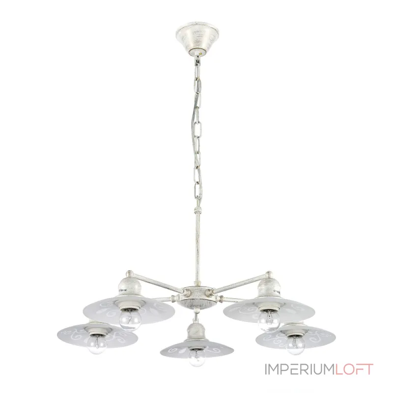 Подвесная люстра Arti Lampadari Taviano White Taviano E 1.1.5 WG от ImperiumLoft