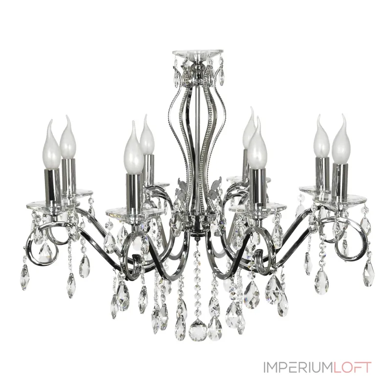 Подвесная люстра Arti Lampadari Vesuvio Nickel Vesuvio E 1.1.8.601 N от ImperiumLoft Подвесная люстра Arti Lampadari Vesuvio Nickel Vesuvio E 1.1.8.601 N от ImperiumLoft