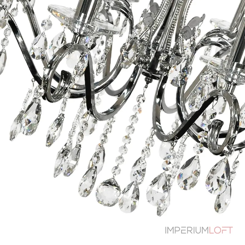 Подвесная люстра Arti Lampadari Vesuvio Nickel Vesuvio E 1.1.8.601 N от ImperiumLoft Подвесная люстра Arti Lampadari Vesuvio Nickel Vesuvio E 1.1.8.601 N от ImperiumLoft