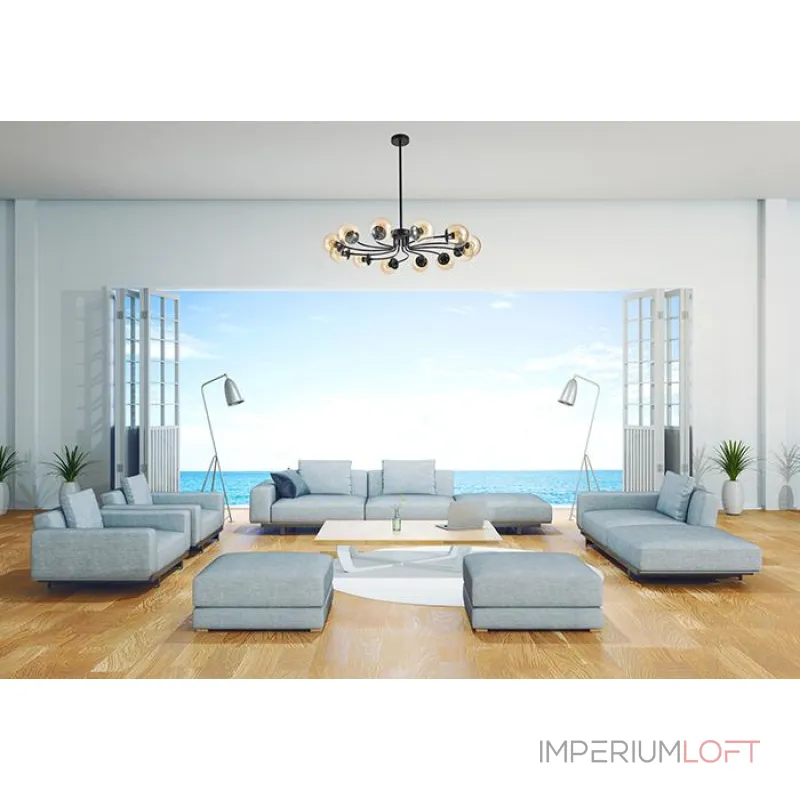 Подвесная люстра Arti Lampadari Teola Teola E 1.1.12 B от ImperiumLoft Подвесная люстра Arti Lampadari Teola Teola E 1.1.12 B от ImperiumLoft
