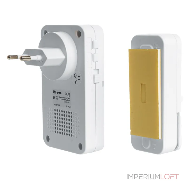 Звонок беспроводной Feron DB-100 41437 от ImperiumLoft