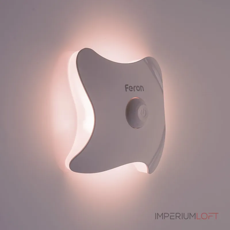 Светильник ночник Feron FN2020 LED IP20 0.8W 3000К от ImperiumLoft