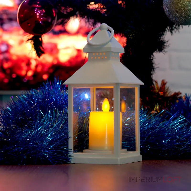 Световая фигура Feron Свеча "Волшебный фонарь" 1LED 2700K от ImperiumLoft