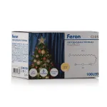 Гирлянда Нить Feron CL05 32304 Цвет арматуры никель Цвет плафонов белый от ImperiumLoft