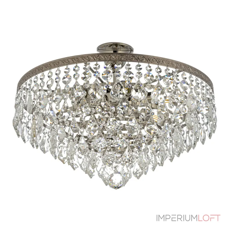 Потолочная люстра Arti Lampadari Castellana Nickel Castellana E 1.3.46.602 N от ImperiumLoft Потолочная люстра Arti Lampadari Castellana Nickel Castellana E 1.3.46.602 N от ImperiumLoft