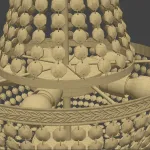 Подвесная люстра Arti Lampadari Castellana Gold Castellana E 1.5.40.100 G от ImperiumLoft