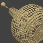 Подвесная люстра Arti Lampadari Castellana Gold Castellana E 1.5.40.100 G от ImperiumLoft