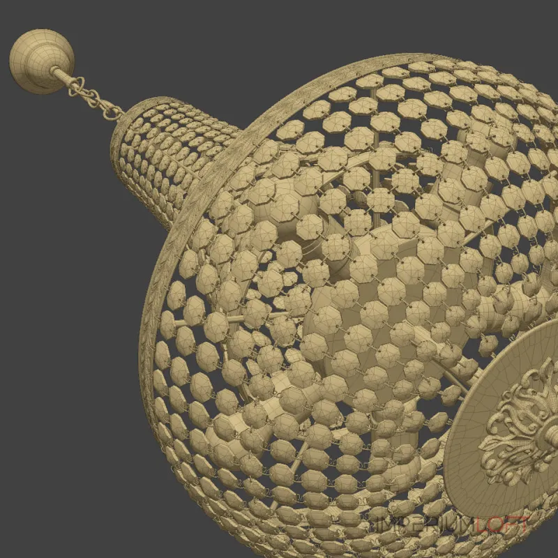 Подвесная люстра Arti Lampadari Castellana Gold Castellana E 1.5.40.100 G от ImperiumLoft