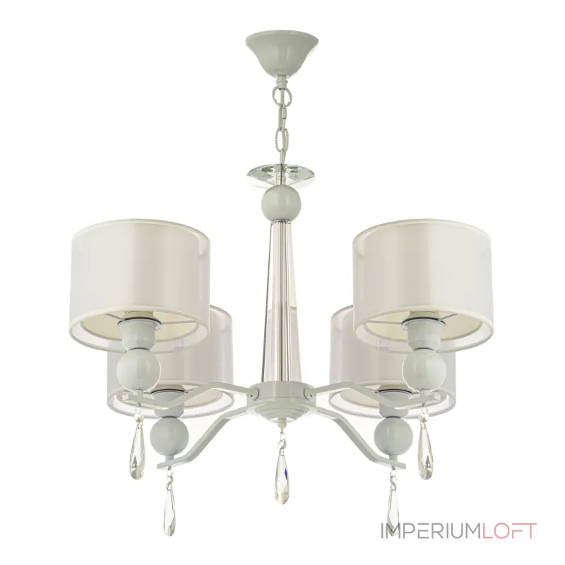 Подвесная люстра Arti Lampadari Rufina White Rufina E 1.1.4.600 W от ImperiumLoft