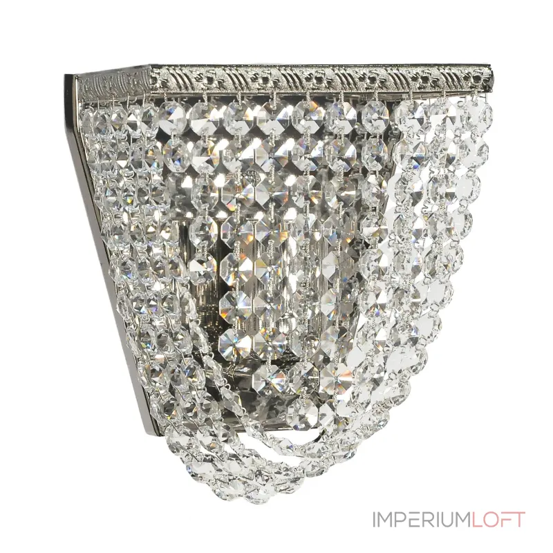 Настенный светильник Arti Lampadari Nobile Nickel Nobile E 2.10.501 N от ImperiumLoft Настенный светильник Arti Lampadari Nobile Nickel Nobile E 2.10.501 N от ImperiumLoft