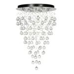 Каскадная светодиодная люстра Arti Lampadari Flusso Nickel Flusso L 1.4.55.601 N от ImperiumLoft