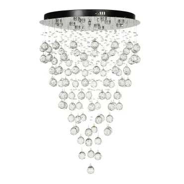 Каскадная светодиодная люстра Arti Lampadari Flusso Nickel Flusso L 1.4.55.601 N