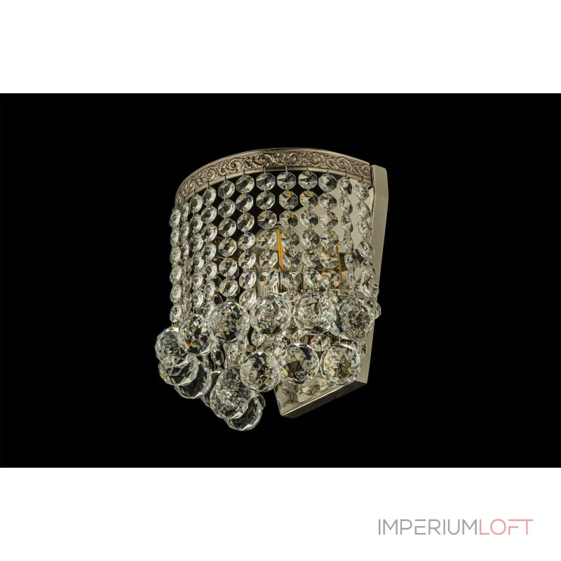 Настенный светильник Arti Lampadari Castellana Nickel Castellana E 2.10.501 N от ImperiumLoft Настенный светильник Arti Lampadari Castellana Nickel Castellana E 2.10.501 N от ImperiumLoft