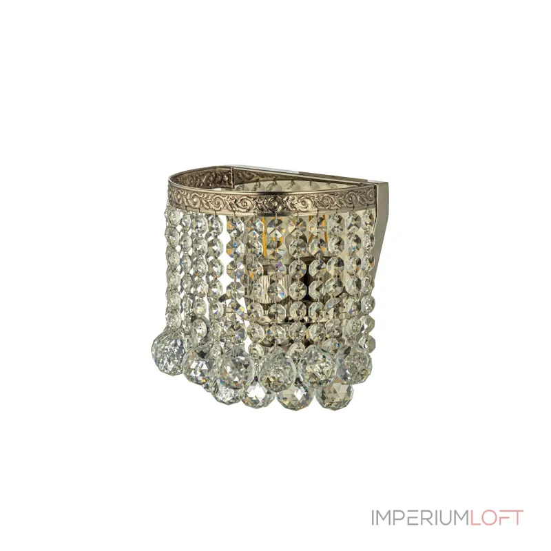 Настенный светильник Arti Lampadari Castellana Nickel Castellana E 2.10.501 N от ImperiumLoft Настенный светильник Arti Lampadari Castellana Nickel Castellana E 2.10.501 N от ImperiumLoft