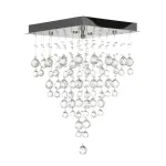 Каскадная люстра Arti Lampadari Flusso Nickel Flusso H 1.4.40.615 N от ImperiumLoft