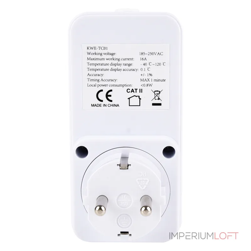 Розетка с таймером Feron ТМ27 48972 от ImperiumLoft Розетка с таймером Feron ТМ27 48972 от ImperiumLoft