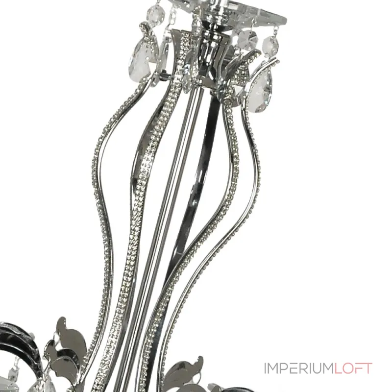 Подвесная люстра Arti Lampadari Vesuvio Nickel Vesuvio E 1.1.6.601 N от ImperiumLoft