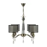 Подвесная люстра Arti Lampadari Rufina Nickel Rufina E 1.1.4.600 N от ImperiumLoft