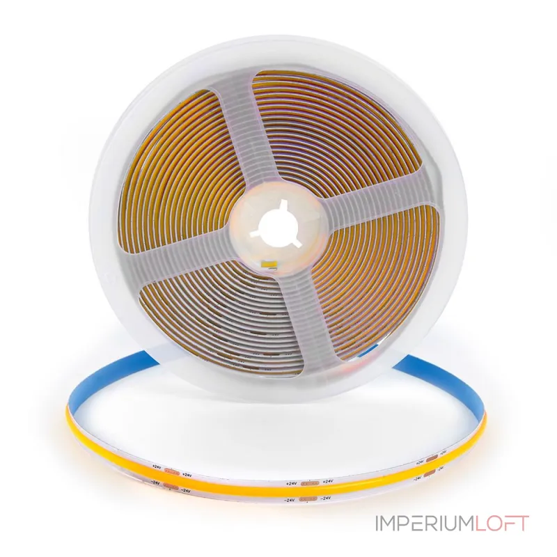 Светодиодная COB лента Feron LS530 320SMD(2110)/м 10Вт/м 24V 5000*8*1.8мм 4000К IP20 48264 от ImperiumLoft